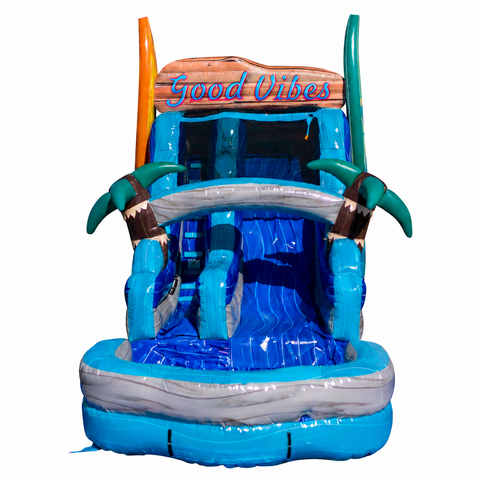 16 FT Good Vibes Dry Slide