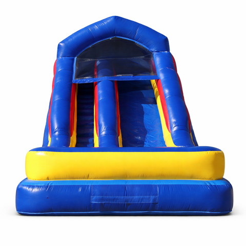 16 ft. Blue Water Slide with Pool