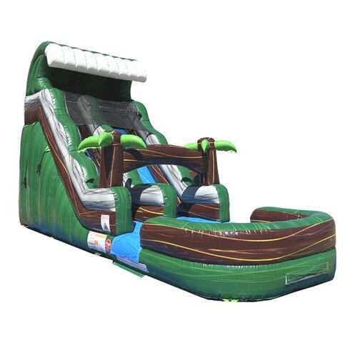 18 FT Emerald Jungle Dry Slide