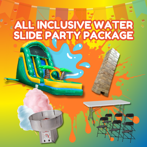 ALL INCLUSIVE WATER SLIDE PARTY PACKAGE