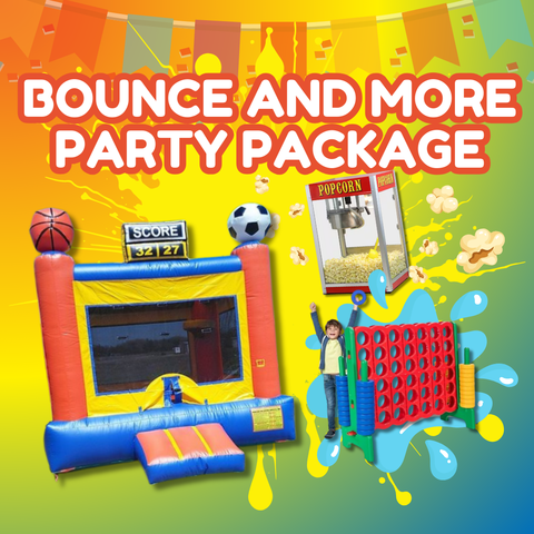 BOUNCE AND MORE PARTY PACKAGE