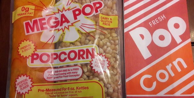 Popcorn Supplies (for 50)