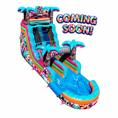 16 FT Aloah Splash Water Slide