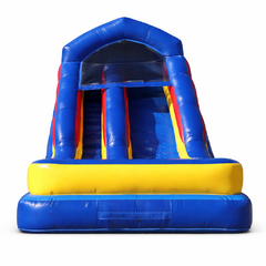 16 ft. Blue Water Slide with Pool