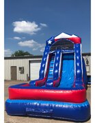 18 ft. Big Texas Water Slide with Pool