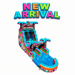 16 FT Aloah Splash Water Slide