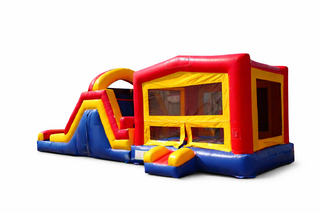 Combo 12 Dual Lane Water Slide with Pool