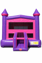 Pink Castle Bounce House 6