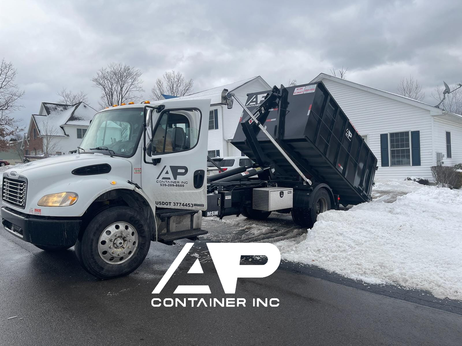 Commercial Dumpster Rental AP Container Archbald PA
