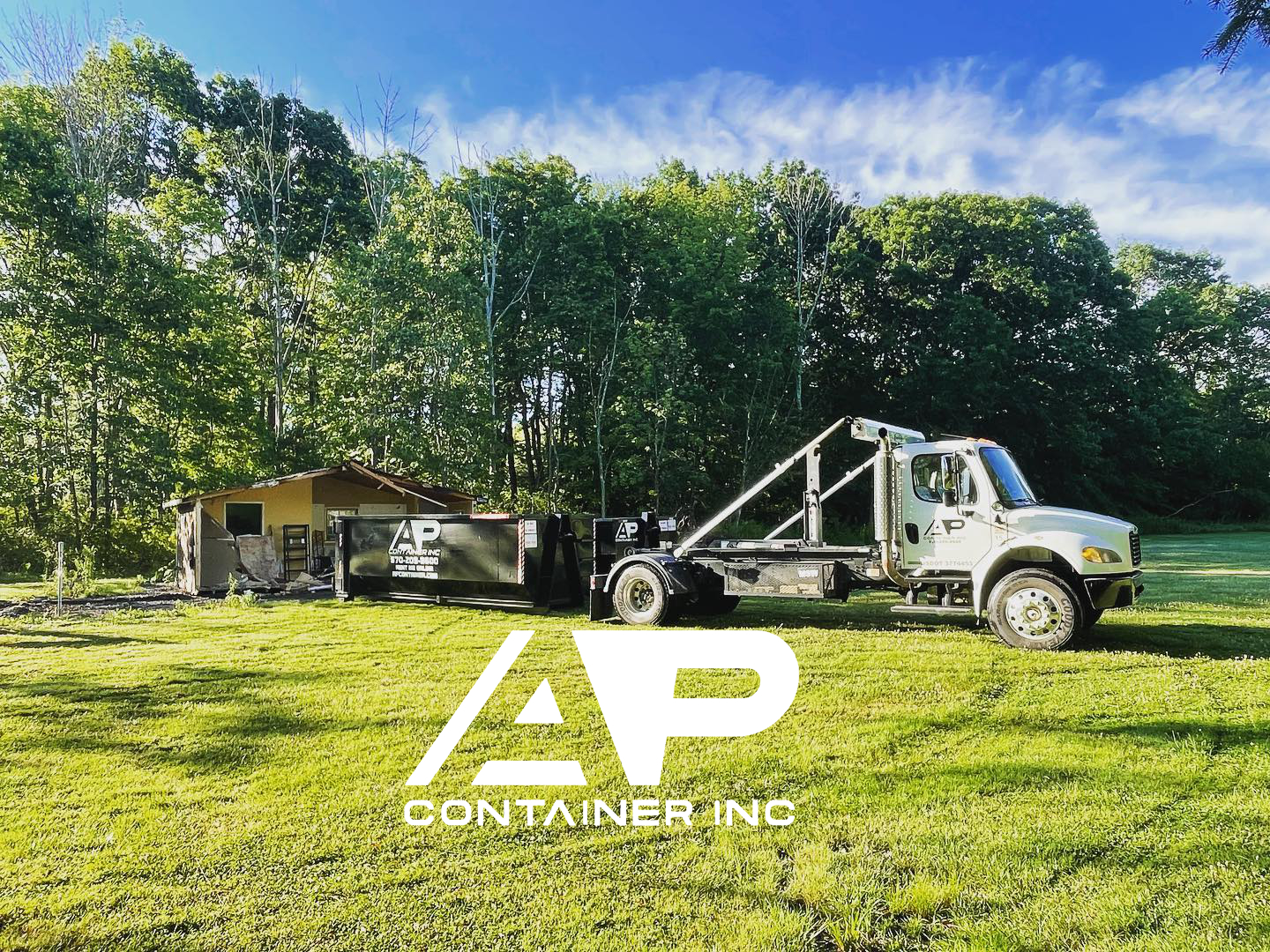 Residential Projects Dumpster Rental AP Container Old Forge PA