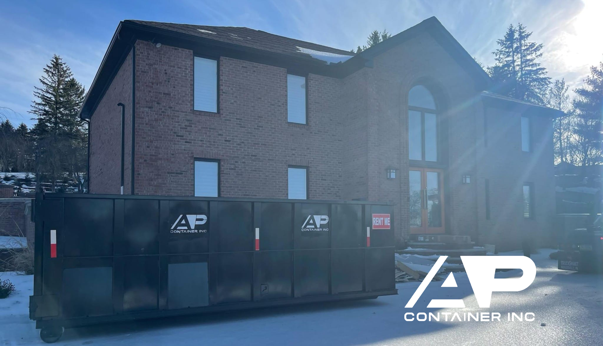 Residential Dumpster Rental AP Container Taylor PA