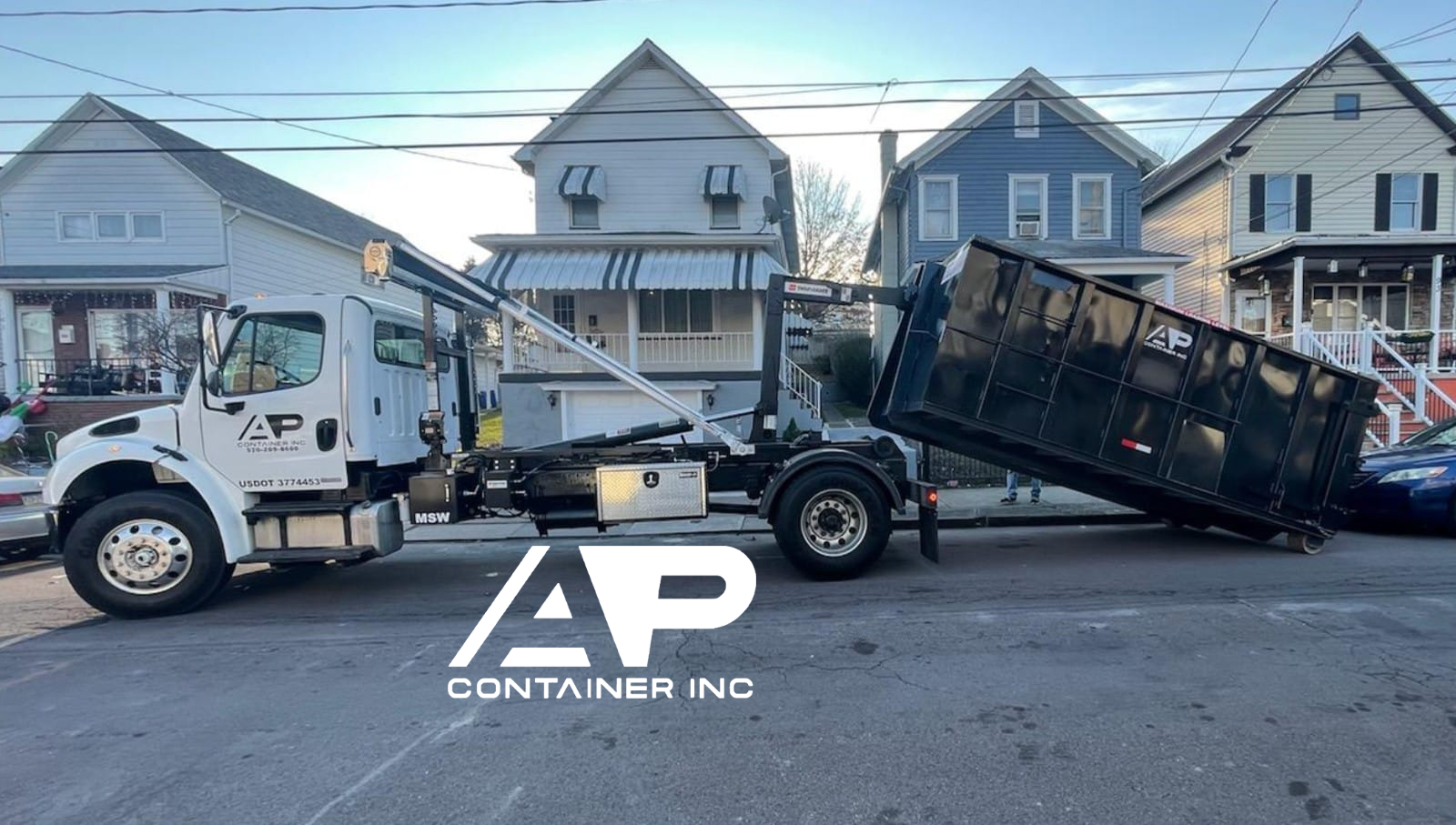 Contractors Dumpster Rental AP Container Archbald PA