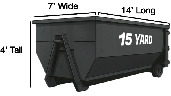15 Yard Dumpster
