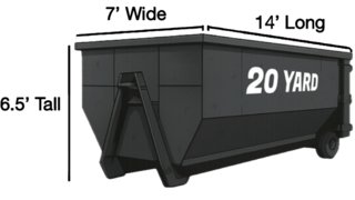 20 Yard Dumpster