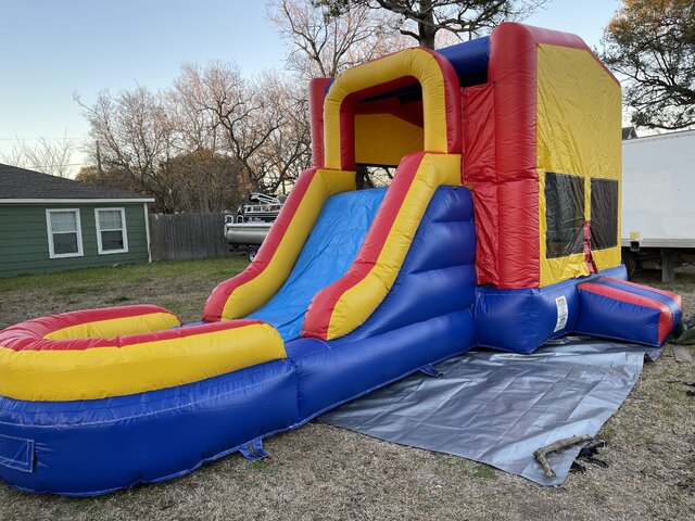 Yellow/Red Combo  Water slide