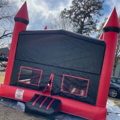 Red/Black Bounce House