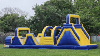 Yellow/Blue Obstacle course 43FT
