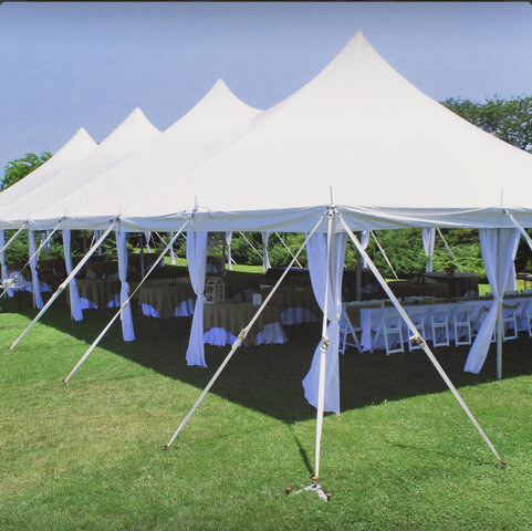 TENT DRAPES FOR 20x20 and 20x40