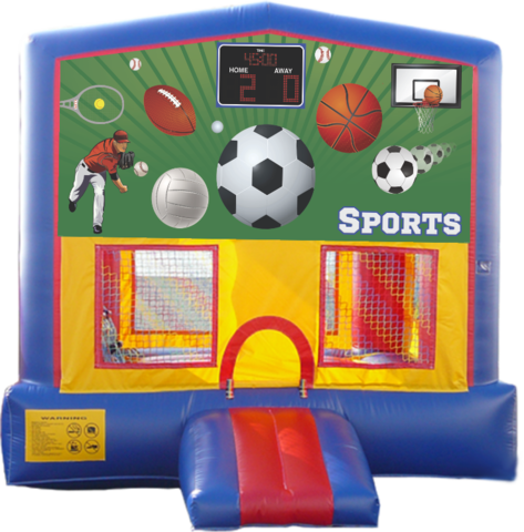 3 in 1 Sport Bounce House