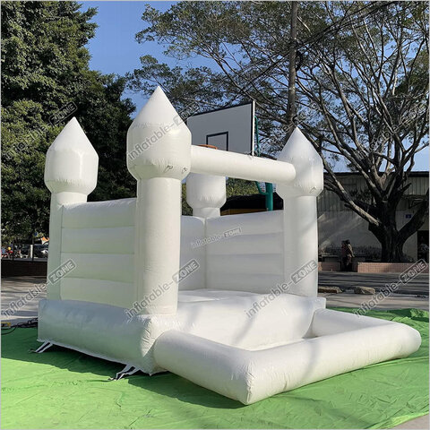 White Toddler Bounce House 