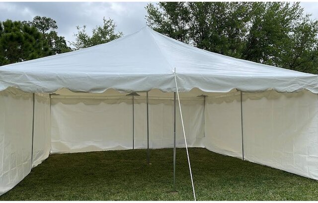 SIDE WALL FOR 20x20 POLE TENT $15 EACH