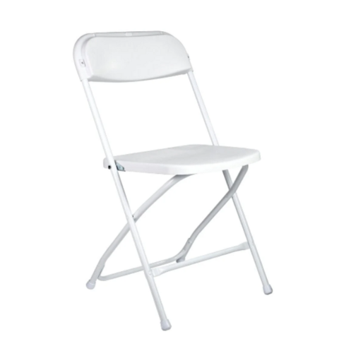 White Folding Chair - economy