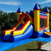 Multicolor Dry Bounce House Combo 