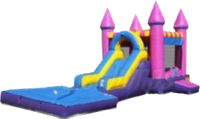 PRINCESS WET BOUNCE HOUSE COMBO