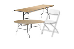 Tables & Chairs (Delivery)