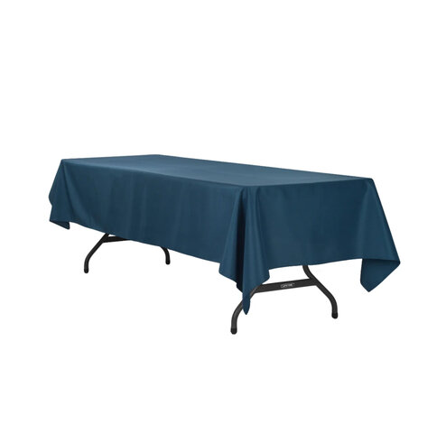 Navy Blue Tablecloth, 8' Rectangular Table 
