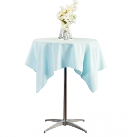 Cocktail Tablecloth, Baby Blue