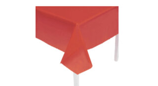 Red Plastic Table Covers