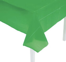 Green Plastic Table Cover