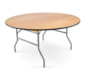 60" Wood Round Tables