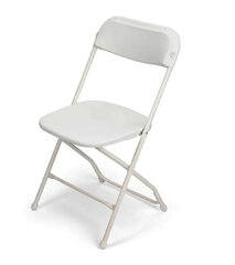 White Folding Chair