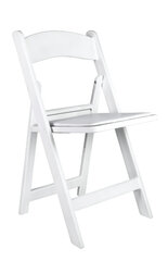 White Resin Folding Chairs