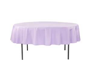 90" Round Tablecloth, Lavender