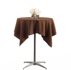 Cocktail Tablecloth, Chocolate