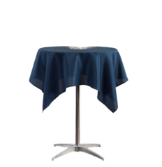 Navy Blue Tablecloth for Cocktail Table 