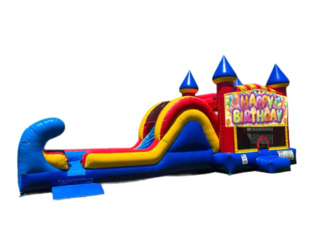 Happy Birthday Bounce House Combo