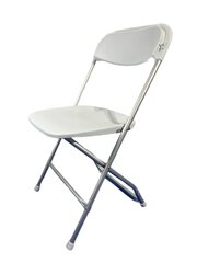 White premium folding chair