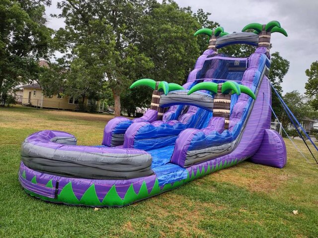 22 foot Purple Crush water slide