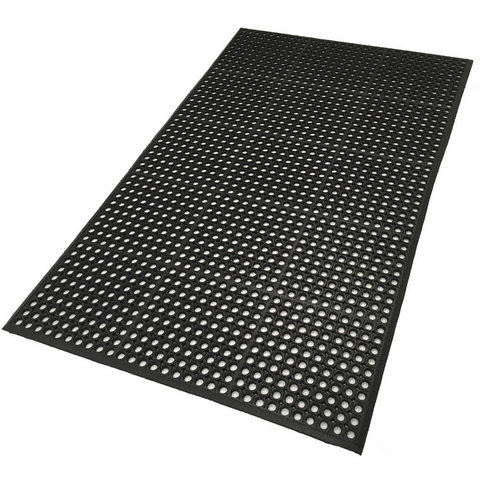 Wooden/concrete floor mat protection