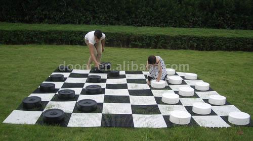 Giant Checkers game