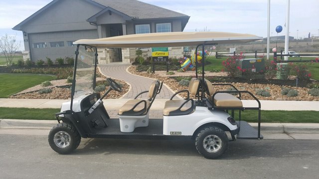 Golf cart - 6 person gas