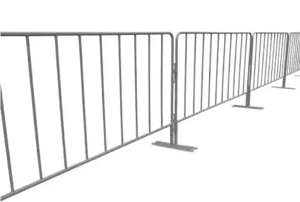 portable fencing - 8 foot lengths plus footers