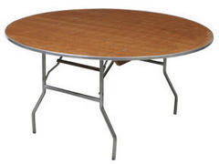 60 inch Round Table  (renter setup)