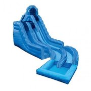 Blue Ice Double Lane Dry Slide