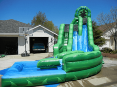 Emerald Ice Water slide