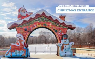 Christmas arch 